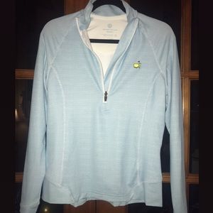 Blue Peter Millar Golf Quarter Zip